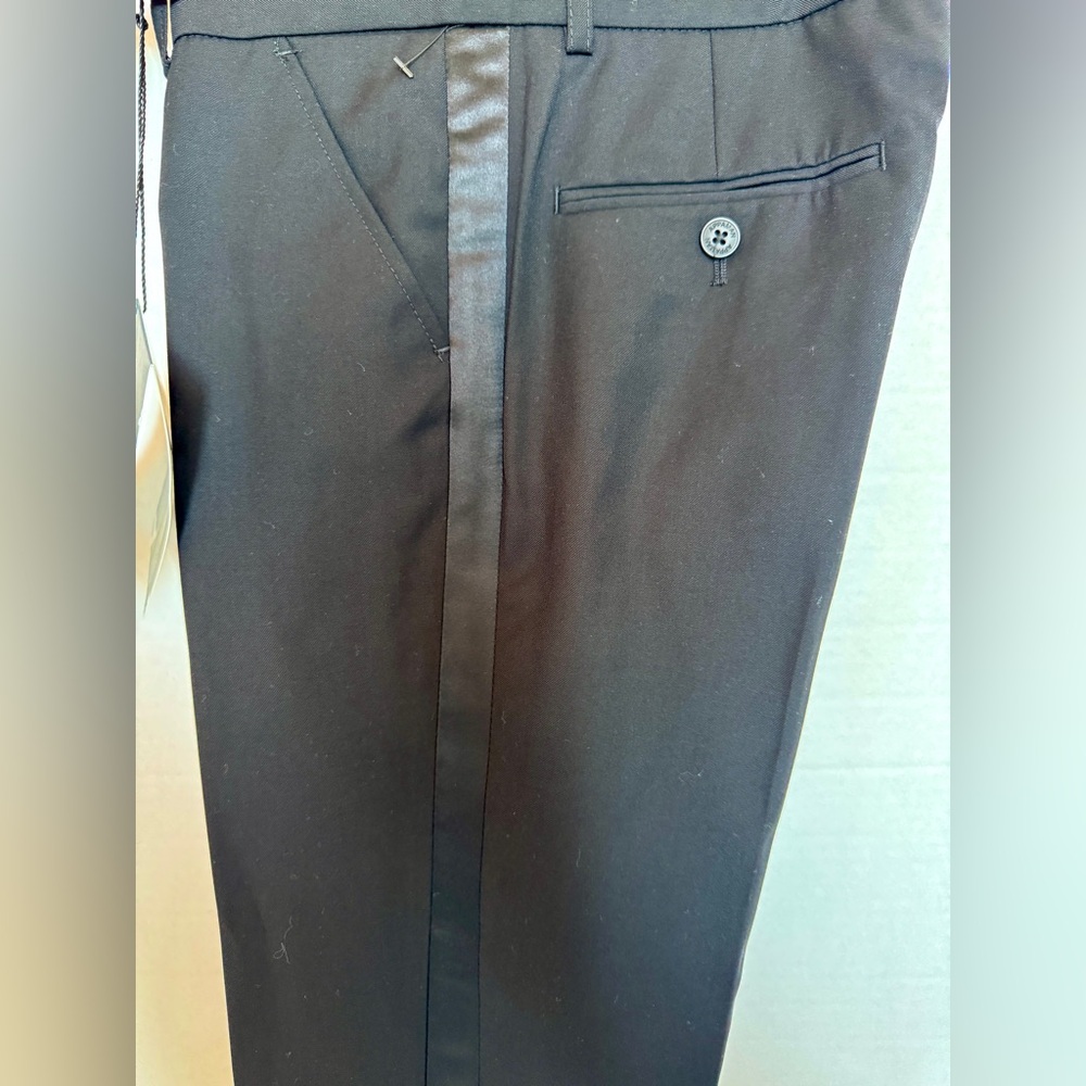 Appaman Fine Tailoring Boys Black Tuxedo Trouser - New With Tags